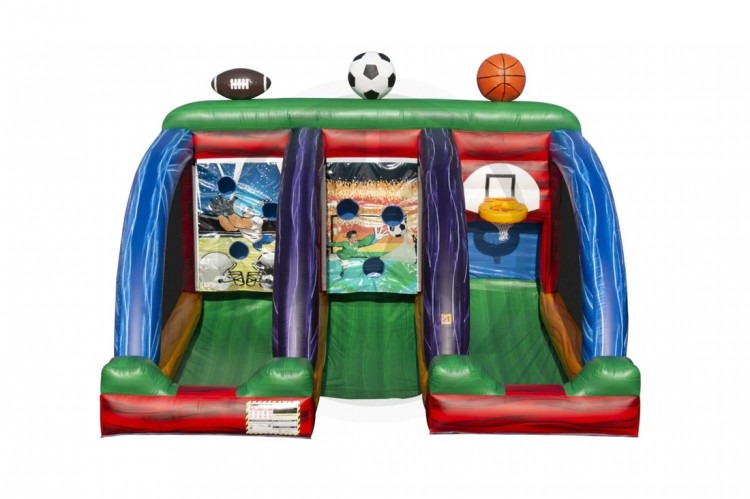Inflatable 3 N 1 Sports Game