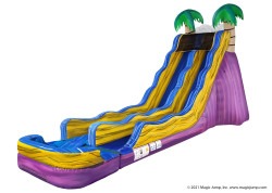 20' Tropical Blast Water Slide