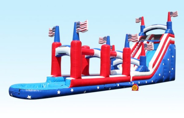 22' All American Water Slide w/ Slip N Slide