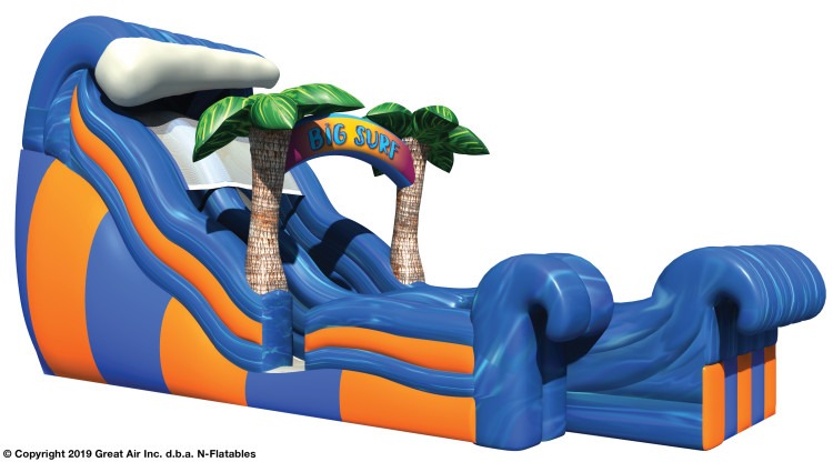 19' BIG Surf Water Slide