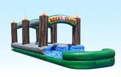 36' Rocky Island Dual Lane Slip N Slide