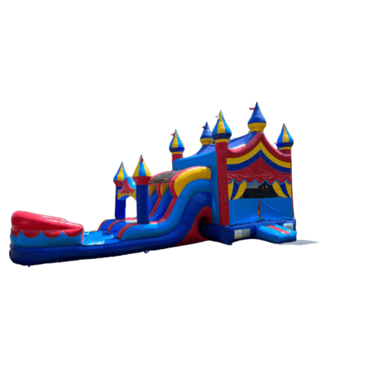 Big Top Circus XL Bounce and Dual Slide Combo