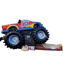 Monster Truck Deluxe XL Bounce and 15' Slide