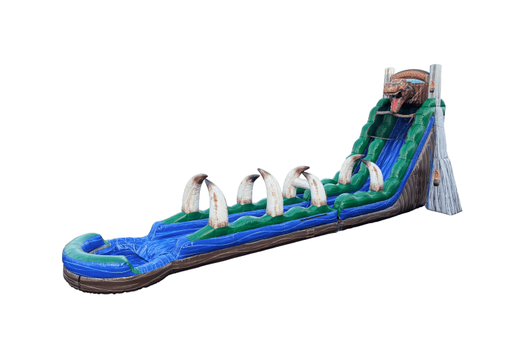 22' Jurassic Rush Water Slide with Slip N Slide