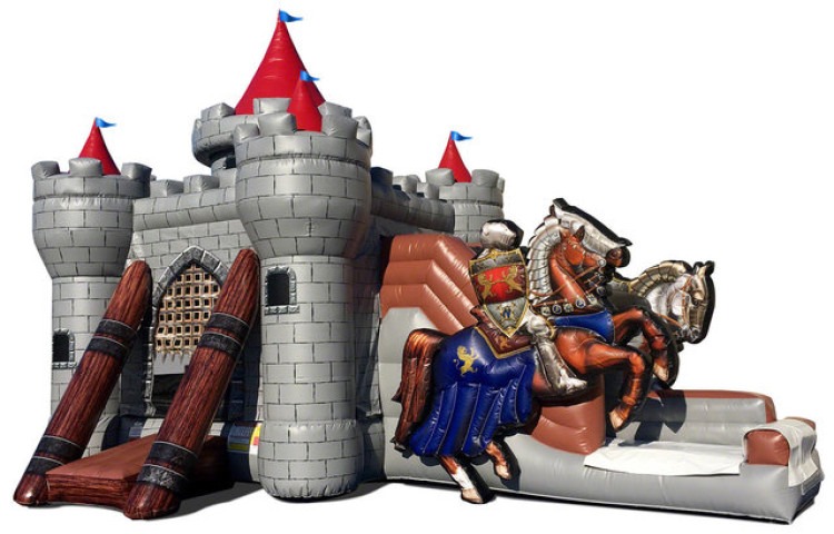 Knights Castle Deluxe XL Bounce and Slide