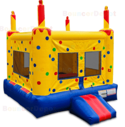 Birthday Cake Bounce House