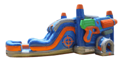 NERF Blaster Bounce and Slide Combo